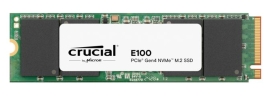 Crucial E100 480GB Gen4 NVMe SSD 4700/2500 MB/s R/W 100TBW 350K/460K IOPS 1.5M hrs MTTF M.2 PCIe4 3yrs <500GB ~Crucial P3 CT500P3SSD8 CT480E100SSD8