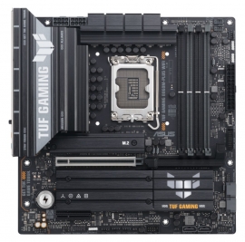 ASUS TUF GAMING B860M-PLUS WIFI LGA1851 mATX Motherboard 256GB, 4x DDR5, 1 x PCIe 5.0, 3 x M.2 slots, 4 x SATA, WiFi 7, 1 x HDMI, 1 x DP TUF GAMING B860M-PLUS WIFI