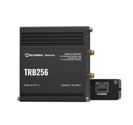 Teltonika TRB256 Industrial IoT Gateway, 4G/LTE(Cat 4), Dual SIM, 450 MHz BAND, Auto-Failover, Backup WAN, Supports DNP3, PSU excluded TRB256000200