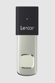 Lexar F35 PRO 256GB JumpDrive Fingerprint USB 3.2 Gen 1, up to 400MB/s read, 350MB/s write transfer content between your USB Type-CTM and Type-A devi LJDF35P256G-RNBNG