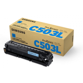 Samsung CLT-C503L H-Yld Cyan Toner Cartridge (SU016A)
