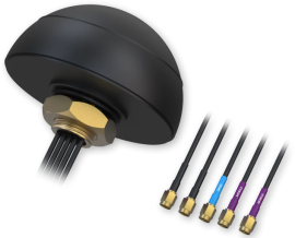 Teltonika | PR1KCO28 | Combo MIMO Mobile / GNSS / WiFi Roof SMA Antenna - TT.PR1KCO28