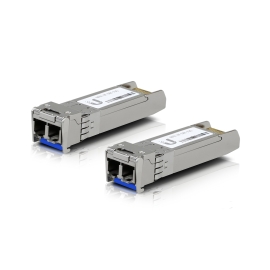 Ubiquiti | UACC-OM-SM-10G-D-2 | Single Mode Fibre SFP Module | 2 Pack - UB.SM.10G