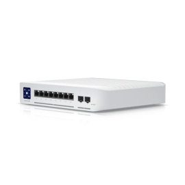 Ubiquiti UniFi USW-Enterprise-8-PoE | UniFi Switch Enterprise 8 Port PoE+ 8x2.5GbE 2x 10g SFP+ Ports, Managed Layer 3 Switch - UB.USW.ENTERPRISE.8.POE
