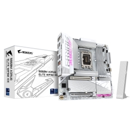 Gigabyte M/B B860M A ELT WF6E ICE 1.0, Intel ® B860, 4 x DDR5 up to 256 GB, 2x HDMI, 2 x PCI Express x16, 3 x M.2, 4 x SATA, 9x USB 3.2 B860M A ELT WF6E ICE