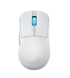 ASUS ROG Harpe Ace Mini White Ultralight 49-Gram Semi-Symmetrical Gaming Mouse, 42,000 dpi optical sensor,Tri-mode connectivity,ROG Optical Micro Swit ROG Harpe Ace Mini_WHITE