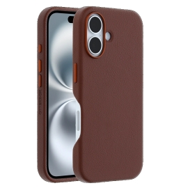 OtterBox Symmetry MagSafe Cactus Leather Apple iPhone 16 (6.1") Case Brown - (77-96305),DROP+ 3X Military Standard,Pocket friendly, 7 Years Warranty 77-96305