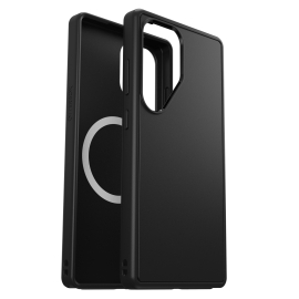 OtterBox Symmetry Magnets Samsung Galaxy S25 Ultra 5G (6.9") Case Black - (77-97513), DROP+ 3X Military Standard, Integrated Grip, 7 Years Warranty 77-97513