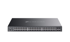 TP-Link SG3452XMPP Omada 48-Port Gigabit and 4-Port 10GE SFP+ L2+ Managed Switch with 40-Port PoE+ & 8-Port PoE++ SG3452XMPP