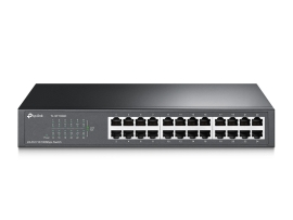 TP-Link TL-SF1024D | 24 Port 10/100Mbps Desktop/Rackmount Switch - 006.008.0140