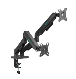Mbeat mbeat® activiva Ergolife Dual-Screen Gas Spring Monitor Arm allows you to smoothly adjust the height, angle, and tilt of both screens with minimal ACA-MMA-DGC22K