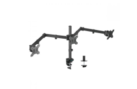 Mbeat mbeat® activiva Triple-Screen Articulating Monitor Arm Ideal for a seamless triple monitor setup (13”-27”), it offers flexible positioning ACA-BMA-TC01K