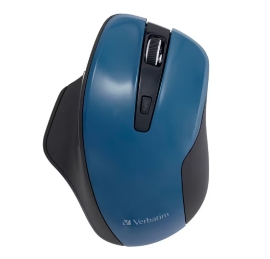 Verbatim Silent Ergonomic Wireless LED Mouse Blue 70244