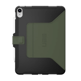 UAG Scout Apple iPad (10.9") 11th Gen (A16) / iPad 10th Gen Folio Rugged Case (Black/Olive) - (12339I114072), DROP+ Military Standard, 1 Year Warranty 12339I114072