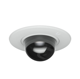 Ubiquiti G5 Dome Camera Ultra Flush Mount,White, Accessory For Recessed Instal Into A Wall/Ceiling With Smoked Bubble Enhanced Discretion UACC-G5-Dome-Ultra-FM-SB-W