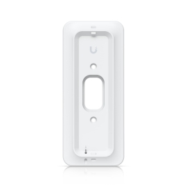 Ubiquiti G4 Doorbell Pro PoE Gang Box Mount, White,Secure, Flat/ 25° Angled Wedge Angled Mounting Plate, Compatible NHU-UVC-G4-DBELL-POE UACC-G4-Doorbell-Pro-PoE-Gang-Box-W