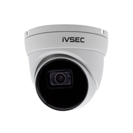 IVSEC TURRET IP CAMERA, 12MP, 3.6MM FIXED LENS, 15FPS, POE, IP66, 30M IR, MIC, IVSNC340XA - IVNC340XA