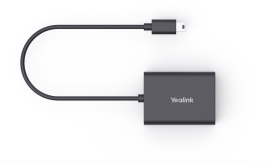 Yealink EHS62 Wireless Headset Adapter for WH62/3, Compatible with Unify/Mitel/YealinkT27G/T29G/T4XG desk phones EHS62