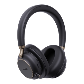 Yealink BH76 Plus UC Black USB-C/A Bluetooth Stereo Headset, 5Mic Beamforming Noise Cancellation Talk time up to 35h, Bluetooth 5.3 USB-C/A Dongle BH76P-BL-CA-UC
