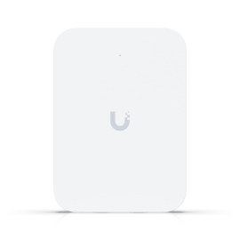 Ubiquiti U7 In-Wall, Wall-mounted WiFi 7 AP,4 Spatial Streams,Integrated 2.5 GbE PoE Switch, For Hospitality,115 m² Coverage, PoE/PoE+ Power U7-IW