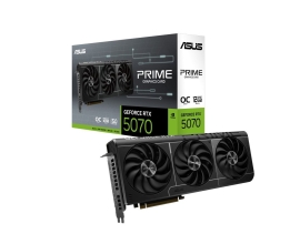 ASUS nVidia GeForce PRIME-RTX5070-12G 12GB GDDR7 2.5 solt Memory Interface 192-bit Video Memory 12GB GDDR7 Speed 28 Gbps PRIME-RTX5070-12G