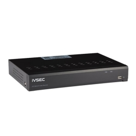 IVSEC NR308XC NVR, 8 CHANNELS, 12MP, 8 x POE PORTS, 1 BAY, H265, 4K HDMI, IVSNR308XC - IVNR308XC