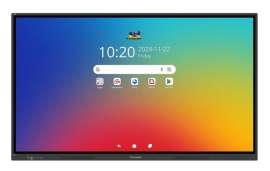 ViewSonic ViewBoard IFP7534 EDLA Certified ViewBoard 75” 4K Interactive Display, 20% better power efficiency, Android 14 Quad-core CPU & microSD port IFP7534