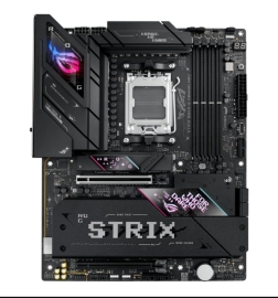 ASUS ROG STRIX B850-E GAMING WIFI (AM5) ATX Motherboard 4x DDR5 256GB, 1x PCIe 5.0 x16 slot, 5 xM.2 slots, 4x SATA, Wi-Fi 7, Realtek 5Gb Ethernet