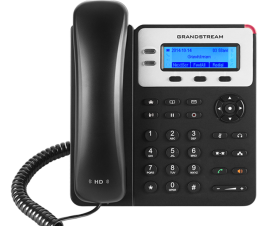Grandstream GXP1625 2 Line Ip Phone, 2 Sip Accounts, 132x48 Backlit Graphical LCD Display, Hd Audio, Powerable Via PoE GXP1625