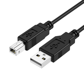 Choetech Ab0060-3M USB A To B Printer 3meter Cable Black ELECHOAB00603M