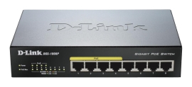 D-Link 8-Port Unmanaged Desktop Switch DGS-1008P