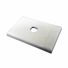 Dataworld Wall Plate - Single Jack - DNWP1-1.0