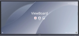 ViewSonic ViewBoard IFP92UW ViewBoard® 92" 5K Interactive Display, 92" 21:9 aspect ratio for Teams Rooms 8-mic array 2.1channel 60W speakers 2 USB-C IFP92UW