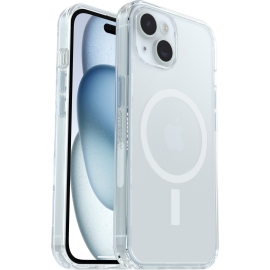 OtterBox Symmetry Clear MagSafe Apple iPhone 16e/ iPhone 15/ iPhone 14/ iPhone 13 (6.1") Case Clear - (77-98189), Antimicrobial, 7 Years Warranty 77-98189