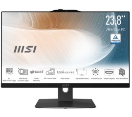 MSI Modern AM242TP 1M-1834AU,Black, 23.8" 10 Points Touch Screen, Core 5 120U/D5 16GB/1TB SSD/WiFi6/Webcam/Height Adjustable/Wired KBM/Win11Pro/3Y OS Modern AM242TP 1M-1834AU