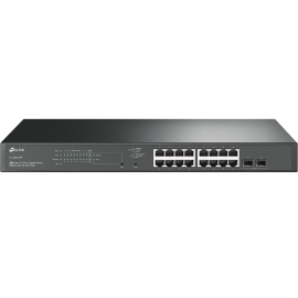 TP-Link | SG2218P | Omada 18 Port Gigabit Smart Rackmount Switch with 16 Port PoE+ - 006.008.0170