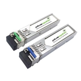 Plusoptic Huawei compatible 10G, BiDi SFP+, TX1330nm / RX1270nm, 40KM Transceiver, LC Connector for SMF with DDMI - BISFP-10G-D3-40-HUA