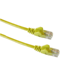 Dataworld Yellow CAT6 Network Cables Patch Lead 3.0m - CC6YE-3.0