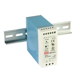 Mean Well | MDR-60-24 | 24V Slim DIN Rail Power Supply 2.5A 60W - MDR-60-24