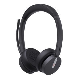 Yealink BH70 Bluetooth Wireless Stereo Headset Teams USB-C&A , Microsoft Teams Certified, 3-Mic Noise Cancellation, 35 HoursTalkTime, Bluetooth 5 BH70-D-MS-C/A