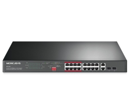 Tp-link Mercusys MS120GP 20-Port Gigabit Rackmount Switch with 16-Port PoE+ MS120GP