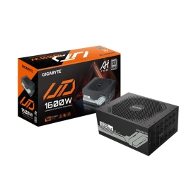 Gigabyte GP-UD1600PM PG5 AI TOP Power Supply, 1600W, ATX12V, 80 PLUS Platinum Fan, Type 140mm Double Ball Bearing fan >100,000 hours, 3 years GP-UD1600PM PG5