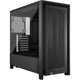 Corsair FRAME 4000D Modular Mid-Tower PC Case - Black, ATX, 430mm GPU, 170mm CPU cooler, 360mm rad, 1x HD Audio, 1x USB-C 3.2 Gen 2 CC-9011290-WW