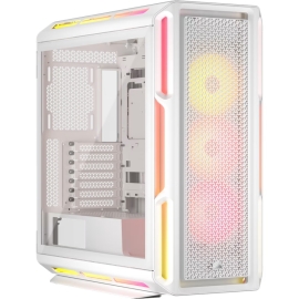Corsair iCUE LINK 5000T LX RGB Mid-Tower High-Performance PC Case - White, ATX, 450mm GPU, 170mm CPUcooler, 360mm rad, 3x LX120 RGB, 1x USB-C 3.2 Gen2 CC-9011299-WW