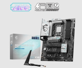 MSI B860 GAMING PLUS WIFI, INTEL B860, 4x DDR5 256GB, 1x HDMI, 4x PCI-E x16, 3x M.2, 4x SATA, 8x USB 2.0, Intel® Killer™ BE1750x Wi-Fi 7 B860 GAMING PLUS WIFI