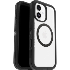 OtterBox Defender XT Pro MagSafe Apple iPhone 17 (6.3") Case Dark Side (Clear/Black) - (77-98480), DROP+ 7X Military Standard, 7 Years Warranty 77-98480