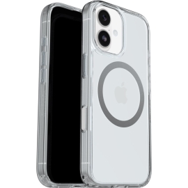 OtterBox Symmetry Clear MagSafe Apple iPhone 17 (6.3") Case Clear - (77-98781), DROP+ 3X Military Standard, Raised Edges, Hassle-Free,7 Years Warranty 77-98781