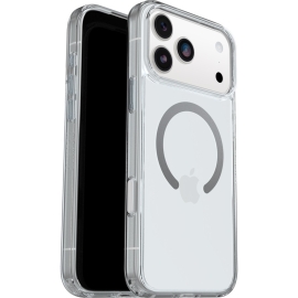 OtterBox Symmetry Clear MagSafe Apple iPhone 17 Pro Max (6.9") Case Clear - (77-98856), DROP+ 3X Military Standard, Raised Edges, 7 Years Warranty 77-98856