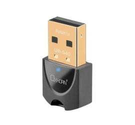 Just You PC Oxhorn Bluetooth 5.4 V5.4 USB Wireless Dongle Support Bluetooth speakers, printers, headphones, headsets, keyboards, mice Support: Win7/8/10/11 Black UB-540