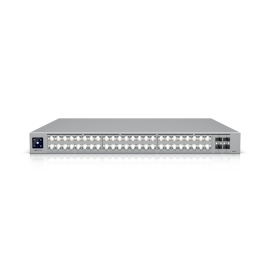 Ubiquiti Pro XG 48, Professional-grade, 48-port Layer 3 Etherlighting Switch, (32) 10 GbE, (16) 2.5 GbE, (4) 25G SFP28 Ports, DC Power Backup Ready USW-Pro-XG-48